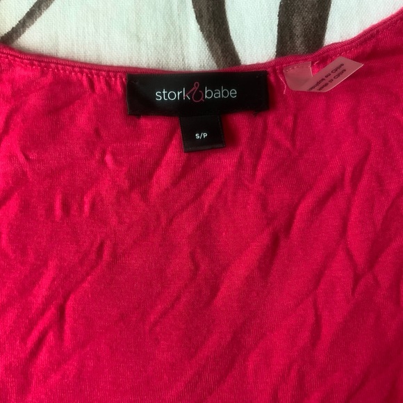 Stork & Babe Maternity Tank - Picture 3 of 4